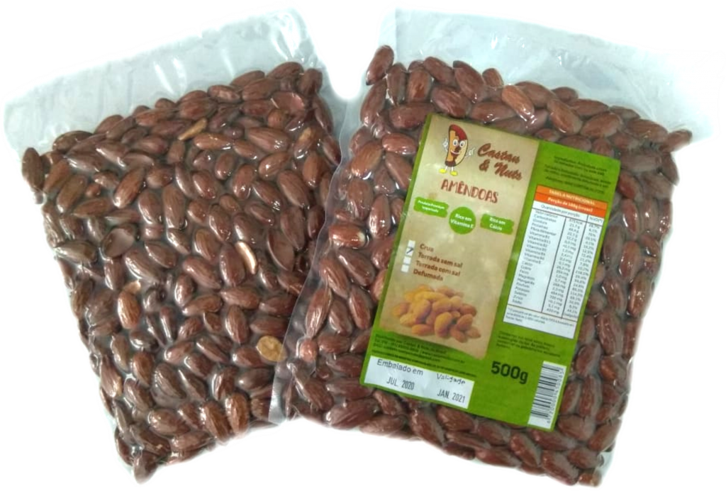 Amêndoa Torrada com sal 500g - Image 2
