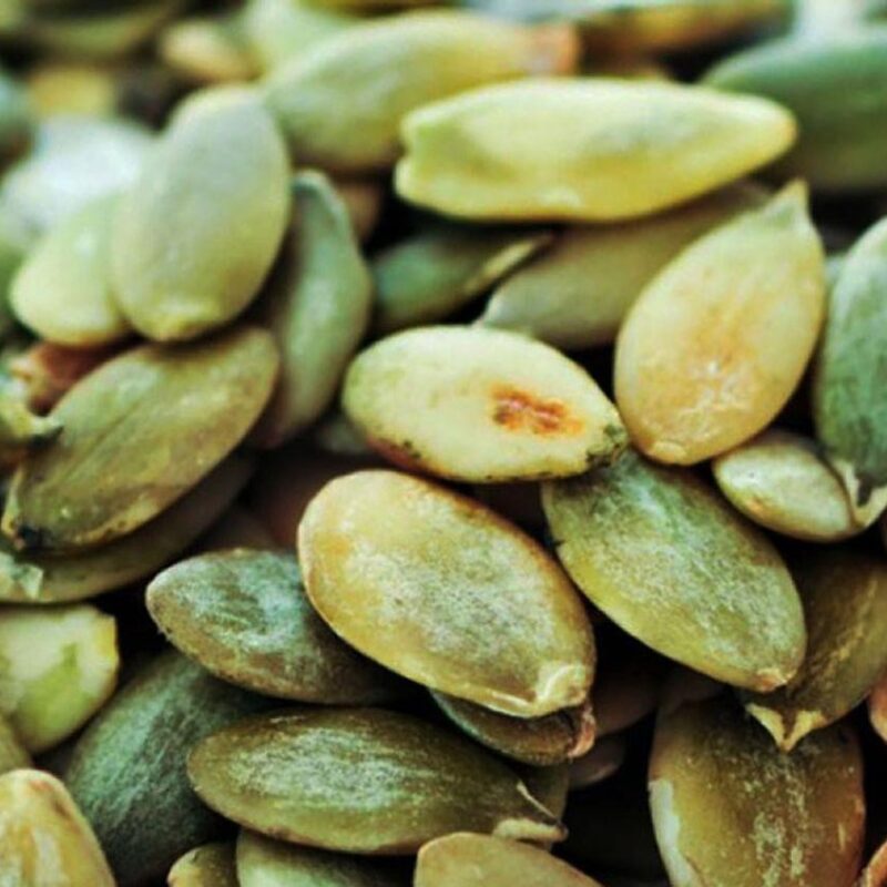 Semente de Abóbora sem casca torrada sem sal 500g